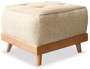 Béžová podnožka Miuform Dazzling Daisy