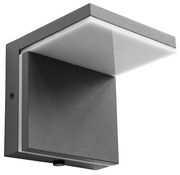 LED Vonkajšie nástenné svietidlo LASSAN LED/8W/230V 3000K IP54 antracit