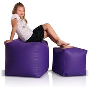 Sedací vak taburetka malá fialová TiaHome