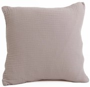 Mušelínová obliečka na vankúš 40 × 40 cm - Alexia cappuccino