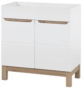 Umývadlová skrinka Bali 821 2D biela/dub votan