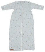 Spací vak s oddeliteľnými rukávmi 70 cm Námornícky záliv Blue