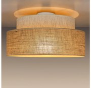 Stropné svietidlo BOHO 1xE27/60W/230V pr. 40 cm krémová/béžová