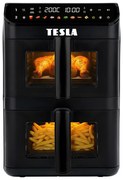 TESLA Electronics AirCook - Multifunkčná digitálna teplovzdušná fritéza 11 l 2800W/230V čierna