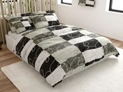 Krepové obliečky KASPARO BLEND sivé Rozmer obliečky: 70 x 90 cm | 140 x 200 cm