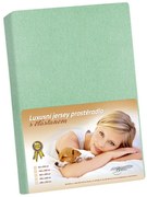 Bellatex Jersey prestieradlo s elastanom zelená