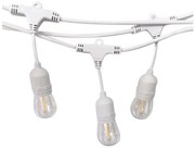 Vonkajšia reťaz STRING 15xE27/40W/230V 15m IP65
