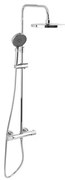 Sprchový systém SAT s termostatickou batériou chróm SATSSTK, 1 ks