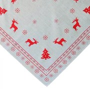 Obrus Červený sob 85x85 cm