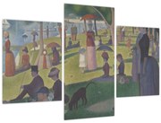 Obraz - Georges Seurat, A Sunday on La Grande Jatte, reprodukcia (90x60 cm)