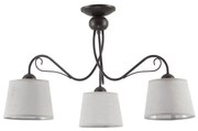 Jupiter 1365 - KM 3 PV - Stropné svietidlo KAMELIA 3xE27/60W/230V