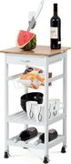 Servírovací stolík DR-044 Farba: Biela