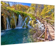 Obraz - Vstup na vodopády (90x60 cm)