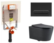 Závesný wc set SAT Brevis na zamurovanie SIKOVZB1