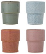Bloomingville Hrnček Ewan Rose 150 ml – set 4 ks