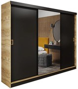 Skriňa Retro 200 1L craft/ Dvierka čierna