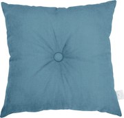 Štvorcový vankúš s gombíkom lagúna 40x40 cm