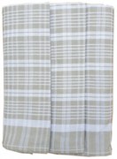 Polášek Károvaná utierka Egypt – 3 ks - č. 78 | Svetlošedá