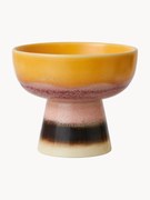 Ručne vyrobená miska's reaktívnou glazúrou 70's