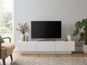 TV stolík DOLCE 180 cm, biela