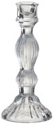 Sklenený transparentné svietnik Candelero - ∅ 9*20 cm