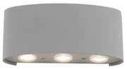 Paul Neuhaus 9488-21 - LED Vonkajšie nástenné svietidlo CARLO 6xLED/0,8W/230V IP54