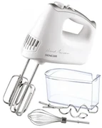 Sencor - Ručný šľahač s príslušenstvom 500W/230V biela FT0779