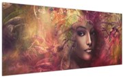 Obraz - Fantasy žena (120x50 cm)