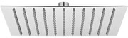 Laveo Kvadrato, horná/hlavová sprcha 250x250 mm, štvorec, chrómová, LAV-NLQ_0D1S