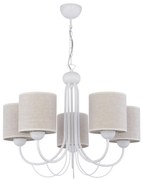 Jupiter 1480 - Luster na reťazi KASKADA 5xE27/60W/230V