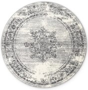 Koberec Hanse Home Gloria Lydia krémový / sivý kruh