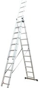 Fieldmann FZZ 4311 trojdielny rebrík, 3 x 11 priečok