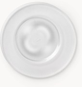 Drážkované plytké taniere Effie, 4 ks