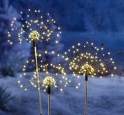 LED Záhradný zápich Magické kvety