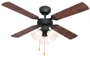 Globo 03816 - Stropný ventilátor HARVEY 3xE27/60W/230V GL6340
