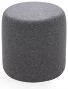 Taburetka Silindir Puf Anthracite