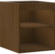 Mexen Box-A, závesná skrinka 40 cm, orech, 91AX1-0400-470-1-86