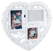 Fotorámik na fotografie srdce RD5624, biela