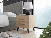 Nočný stolík Keiko  (dub artisan). Vlastná spoľahlivá doprava až k Vám domov. 1122387