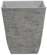 Kvetináč DOLES 43x39x39 cm (kameň) (sivá). Akcia -53%. Vlastná spoľahlivá doprava až k Vám domov. 1018866