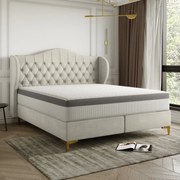 ČALÚNENÁ POSTEĽ MARIETTE 180 x 200 CHESTERFIELD