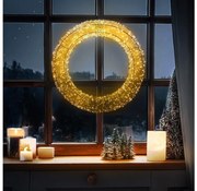 Brilagi - LED vonkajšia vianočná dekorácia LED/6W/230V IP44 veniec 50 cm