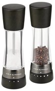 Cole&amp;Mason - Sada mlynčekov na soľ a korenie DERWENT 2 ks 19 cm buk/čierna