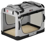 Prepravná taška pre psy a mačky ELI, 70x52x52cm, šedá Cadoca