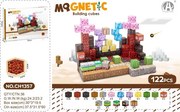 Magnetická stavebnica MAGNETIC Lávový svet, 122 dielikov