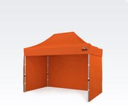 BRIMO Profi Záhradný Stan 2x3m ALU EXCLUSIVE (3 steny) - s 3 stenami - Oranžová 3