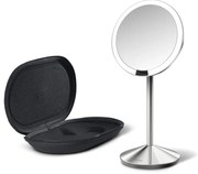 Kozmetické zrkadlo s osvetlením/zväčšovacie (10x) ø 12 cm Travel – simplehuman