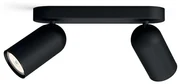 Philips 50582/30/PN - Bodové svietidlo MYLIVING PONGEE 2xGU10/5,5W/230V P2053