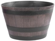 Kvetináč Woodeff 52x32 cm 256940, patina bronzová, efekt dreva (52 x 32)