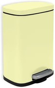 Spirella Spirella pedálový odpadkový kôš akira matná žltá oceľ 5 l 10.19839